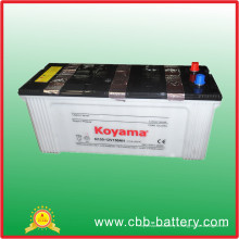 La batterie 12V 150ah chaude de batterie de voiture de JIS a déchargé la batterie standard N150